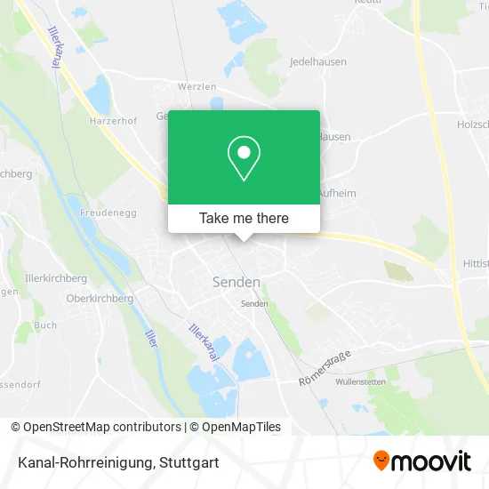 Карта Kanal-Rohrreinigung