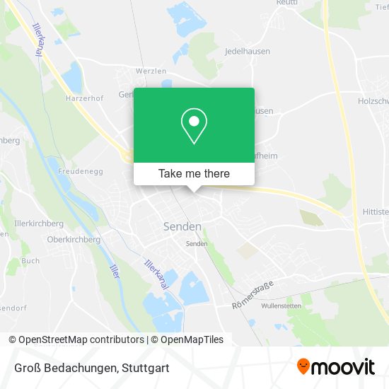 Groß Bedachungen map