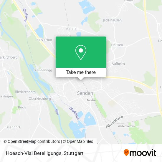 Карта Hoesch-Vial Beteiligungs