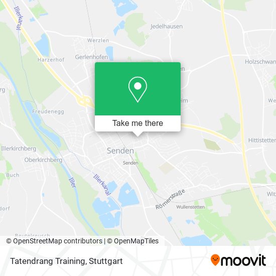 Карта Tatendrang Training