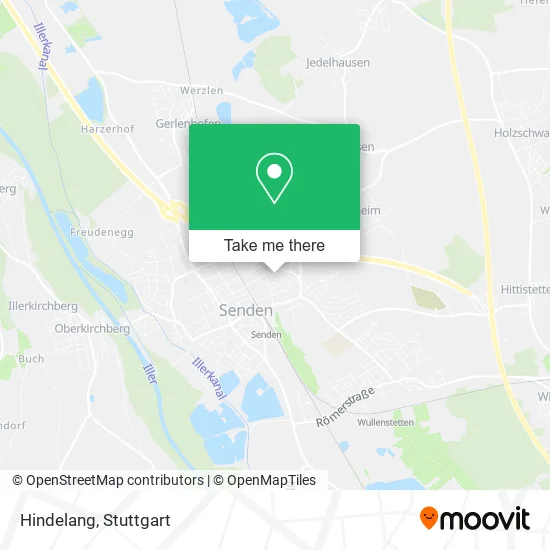 Карта Hindelang