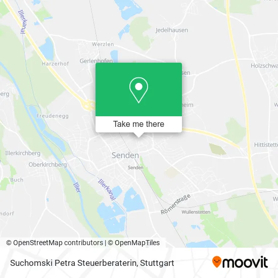 Карта Suchomski Petra Steuerberaterin