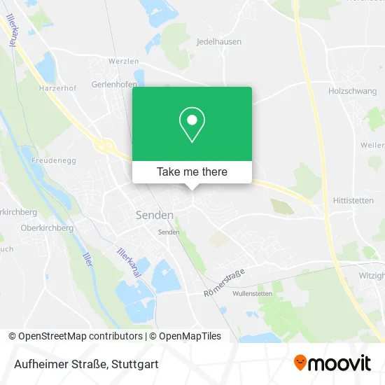 Карта Aufheimer Straße