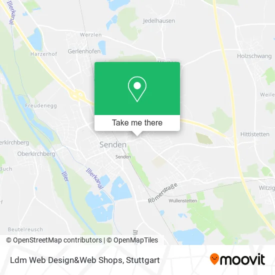 Карта Ldm Web Design&Web Shops