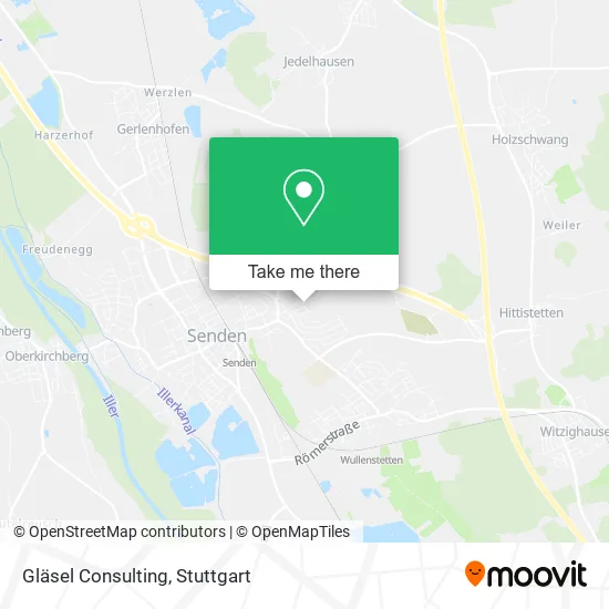 Карта Gläsel Consulting