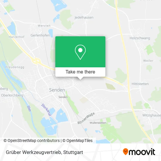 Карта Grüber Werkzeugvertrieb