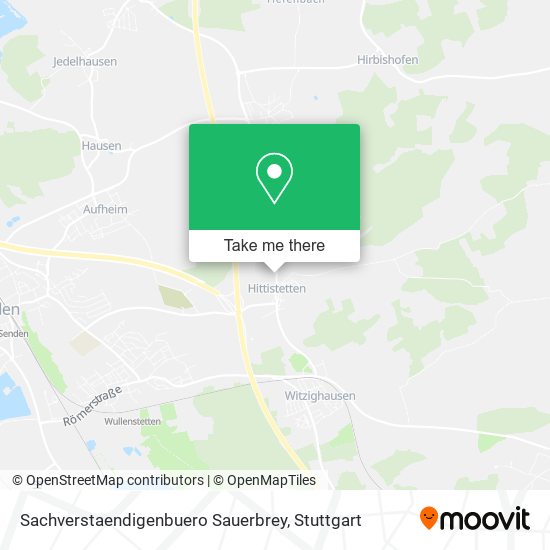 Sachverstaendigenbuero Sauerbrey map