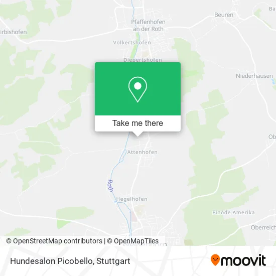 Карта Hundesalon Picobello