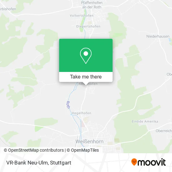 Карта VR-Bank Neu-Ulm