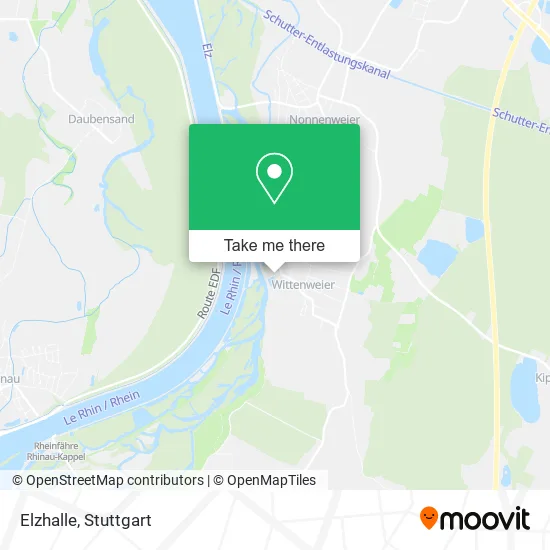 Карта Elzhalle