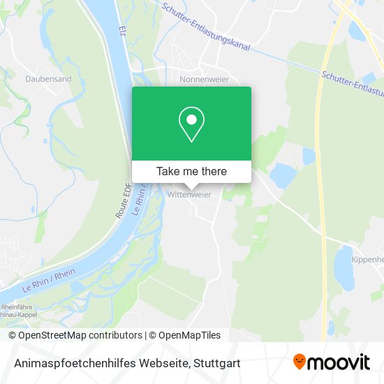 Карта Animaspfoetchenhilfes Webseite