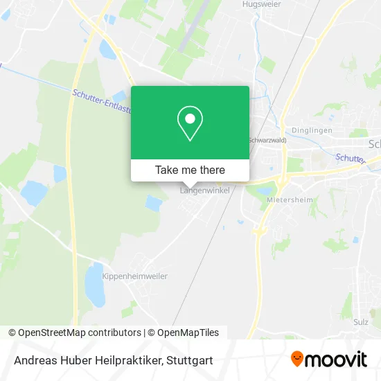 Карта Andreas Huber Heilpraktiker