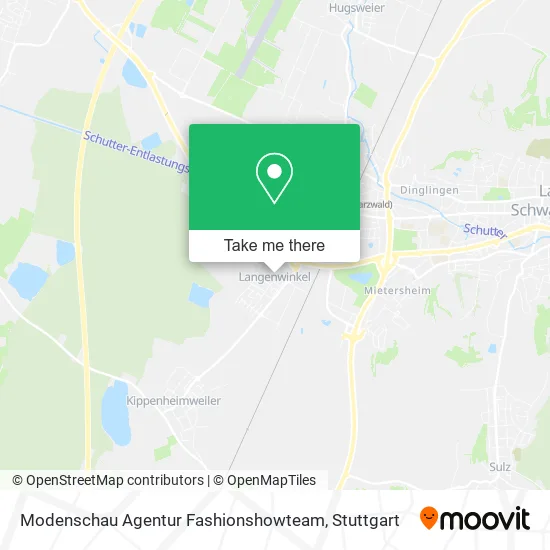 Карта Modenschau Agentur Fashionshowteam