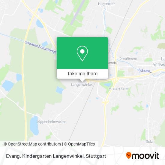 Evang. Kindergarten Langenwinkel map