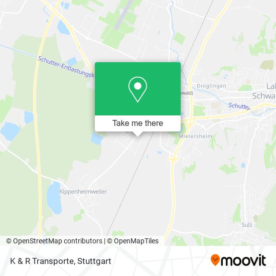 Карта K & R Transporte