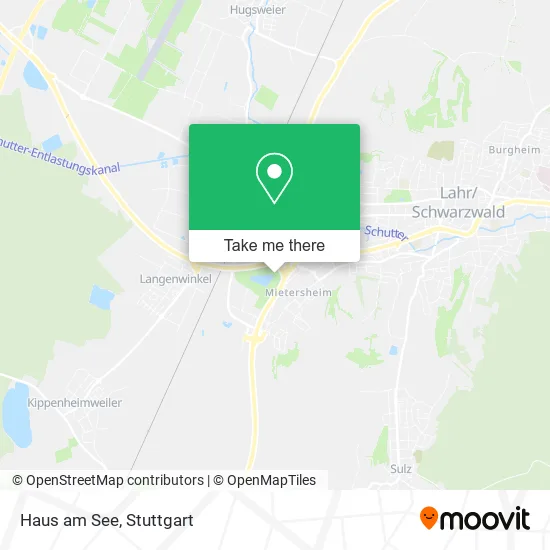 Карта Haus am See