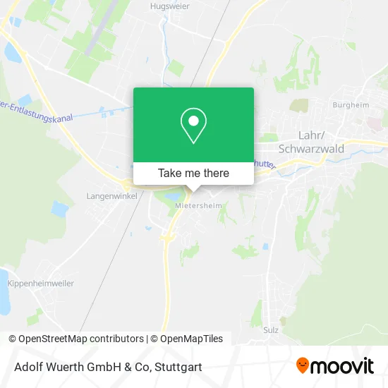 Карта Adolf Wuerth GmbH & Co