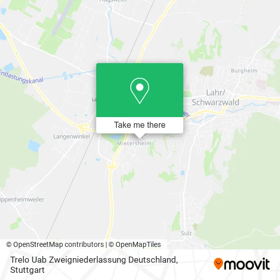 Карта Trelo Uab Zweigniederlassung Deutschland