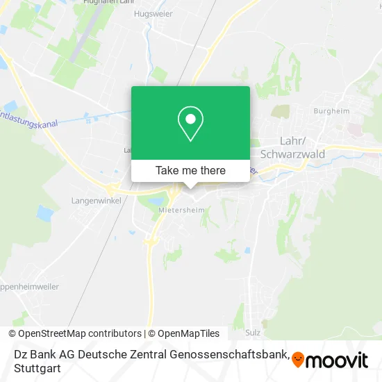 Карта Dz Bank AG Deutsche Zentral Genossenschaftsbank
