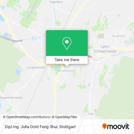 Dipl.Ing. Julia Dold Feng Shui map