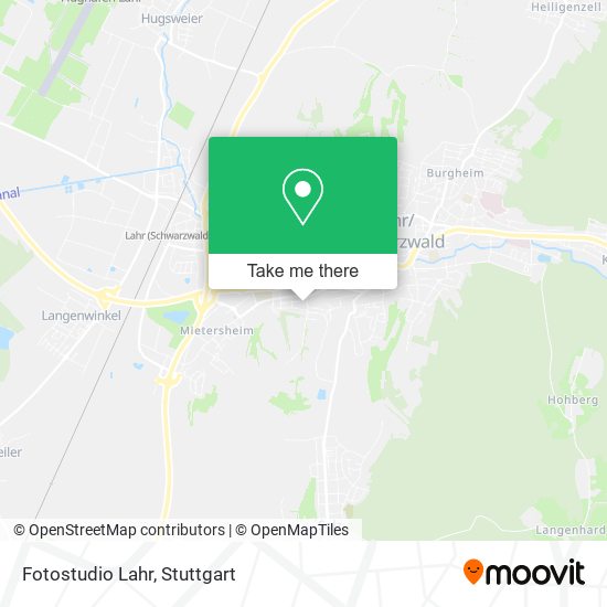Карта Fotostudio Lahr