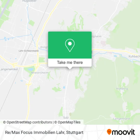 Карта Re/Max Focus Immobilien Lahr