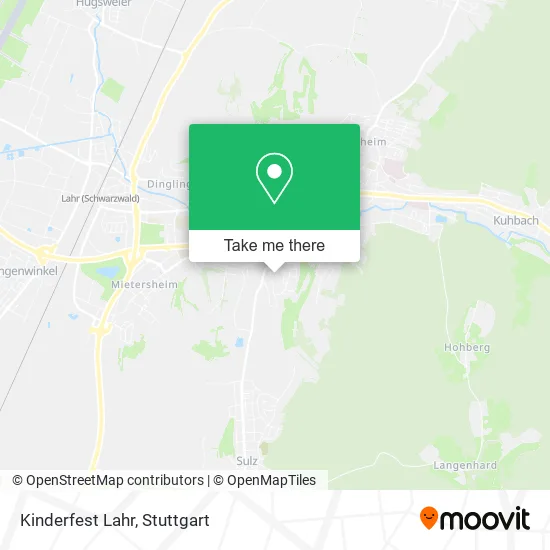 Карта Kinderfest Lahr