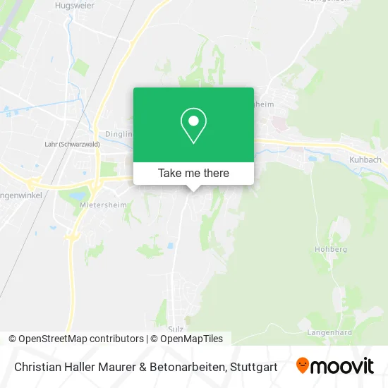 Christian Haller Maurer & Betonarbeiten map