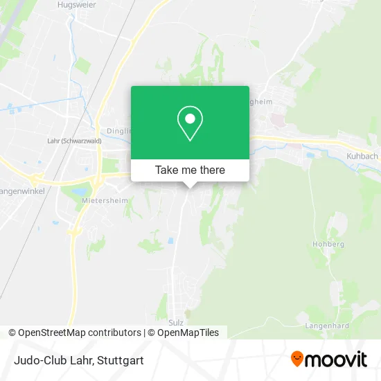 Карта Judo-Club Lahr
