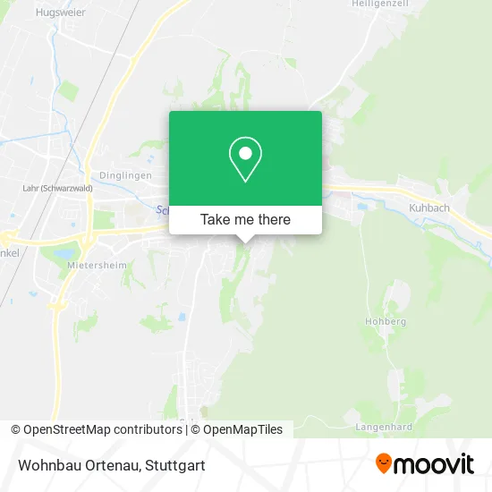 Карта Wohnbau Ortenau
