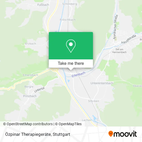 Карта Özpinar Therapiegeräte