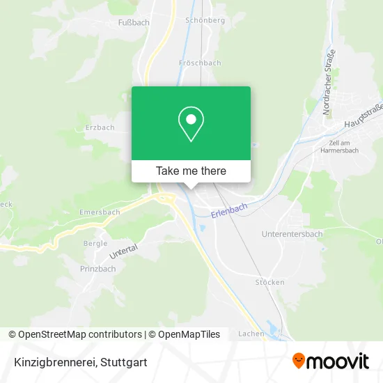 Карта Kinzigbrennerei