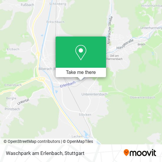 Карта Waschpark am Erlenbach