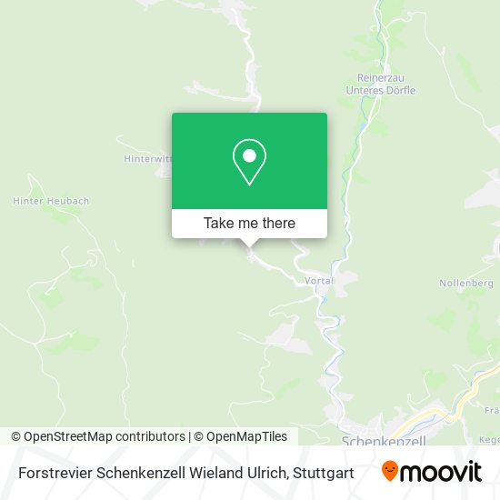 Forstrevier Schenkenzell Wieland Ulrich map