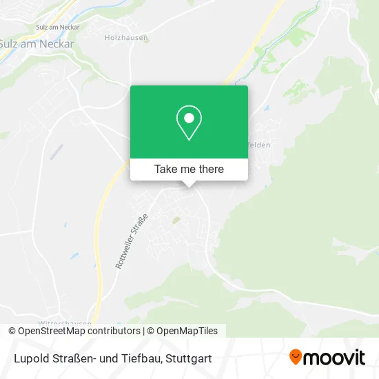 Карта Lupold Straßen- und Tiefbau