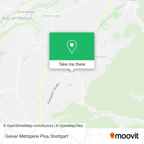 Карта Geiser Metzgerei Plus
