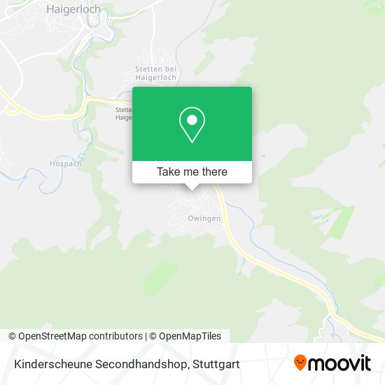 Kinderscheune Secondhandshop map