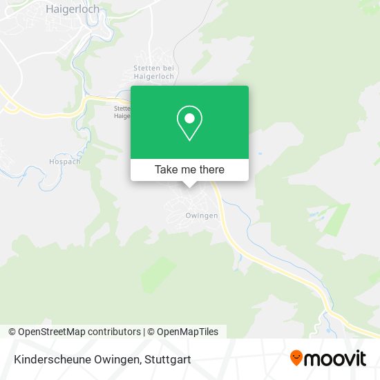 Kinderscheune Owingen map