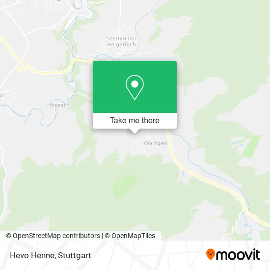 Карта Hevo Henne