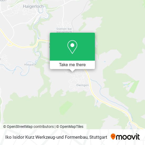 Iko Isidor Kurz Werkzeug-und Formenbau map