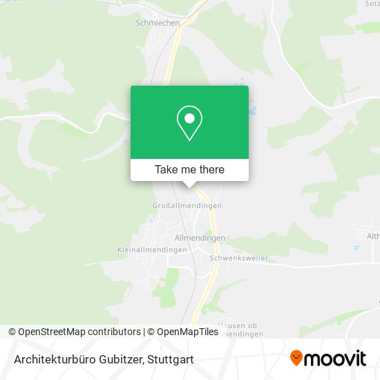 Architekturbüro Gubitzer map