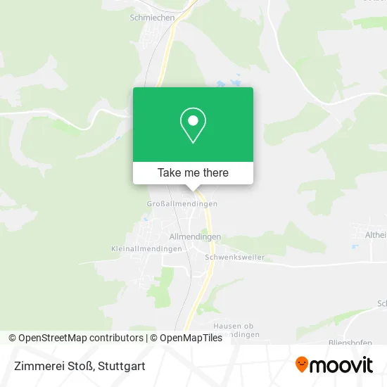 Карта Zimmerei Stoß