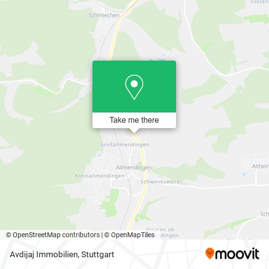 Avdijaj Immobilien map