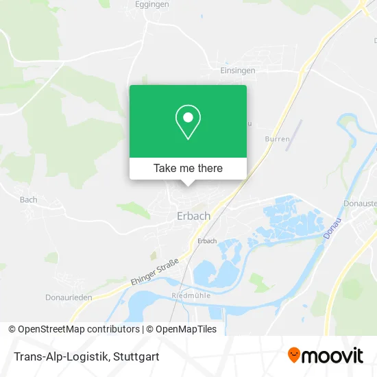 Trans-Alp-Logistik map
