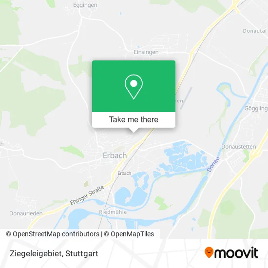 Карта Ziegeleigebiet