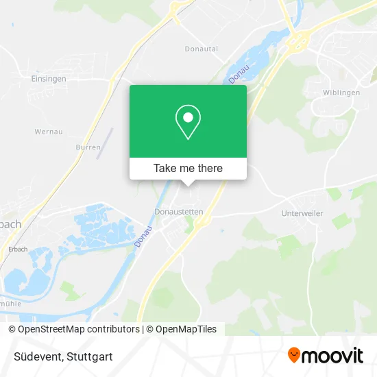 Карта Südevent