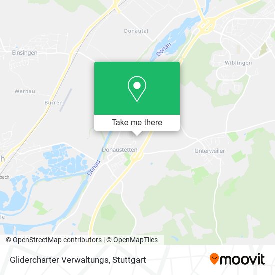 Glidercharter Verwaltungs map