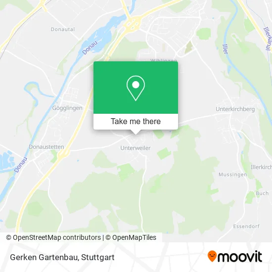 Gerken Gartenbau map