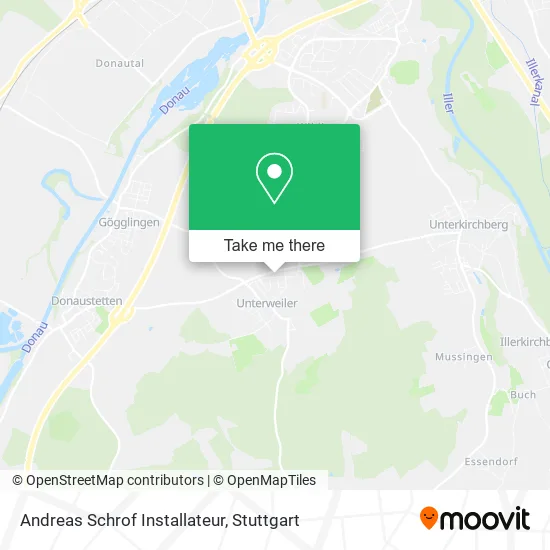 Карта Andreas Schrof Installateur