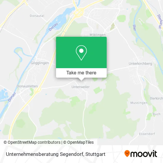 Карта Unternehmensberatung Segendorf